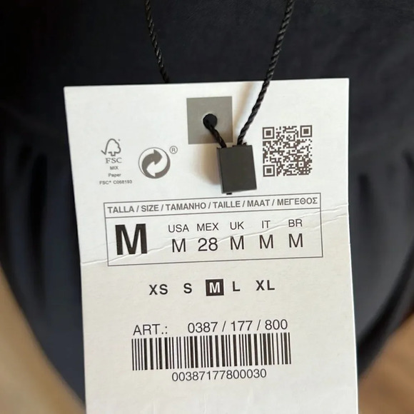 ZARA | Black | STRAP HEM JUMPSUIT - Picture 15 of 16